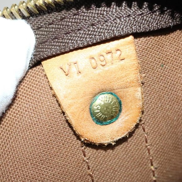 LOUIS VUITTON Monogram Keepall Bandouliere 60 Boston Bag M41412 LV Auth 140306 - Picture 11 of 16